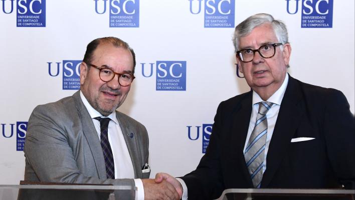 La USC y la CEG suscriben un acuerdo para ofrecer ventajas a las empresas en las mediciones de gas radón en los puestos de trabajo 