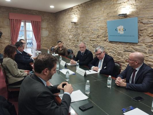 El Club Financiero de Santiago y la CEG firman un convenio de colaboración orientado a apoyar y mejorar la gestión empresarial