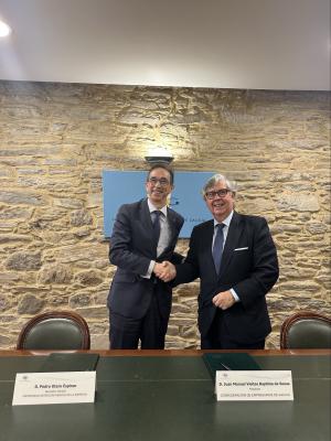 La UIE y la CEG firman un convenio de colaboración y organizan su primer evento conjunto sobre inteligencia artificial y el desarrollo de estrategias de transformación empresarial