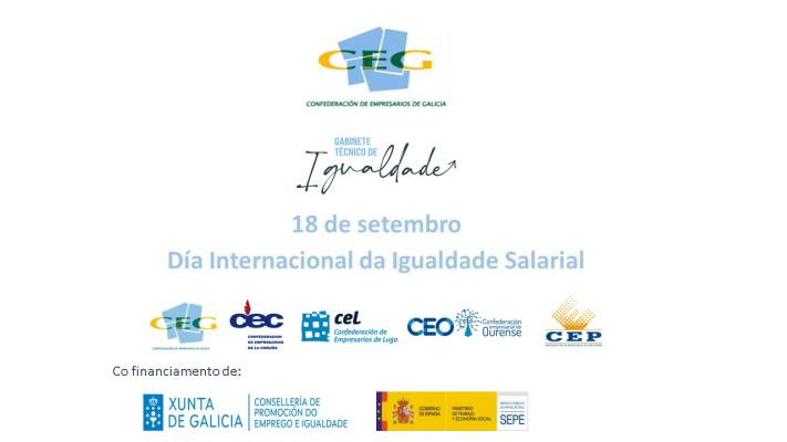 18 de setembro: Día Internacional da Igualdade Salarial