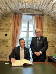 La CEG se reúne con el consejero comercial de la Embajada de EEUU en España, John Coronado