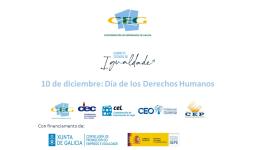 10 de diciembre. Día de los Derechos Humanos
