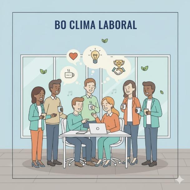 Clima laboral positivo e formación