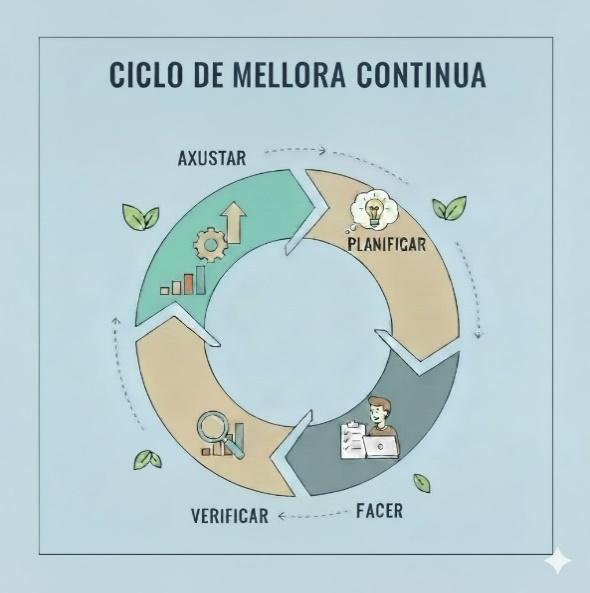 Proceso de avaliación e seguimento continuo