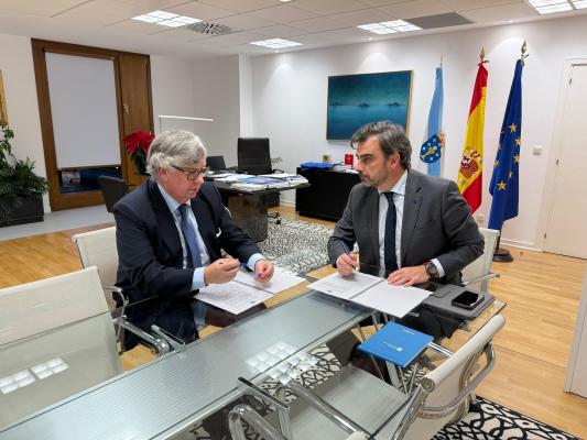 La CEG pide a la Consellería de Presidencia continuar fortaleciendo el desarrollo de la eurorregión y garantizar infraestructuras transfronterizas que mejoren la conectividad logística y comercial