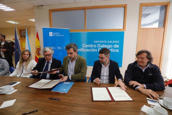La Xunta colaborará con la Confederación de Empresarios de Galicia para favorecer la inserción laboral de los deportistas de alto nivel