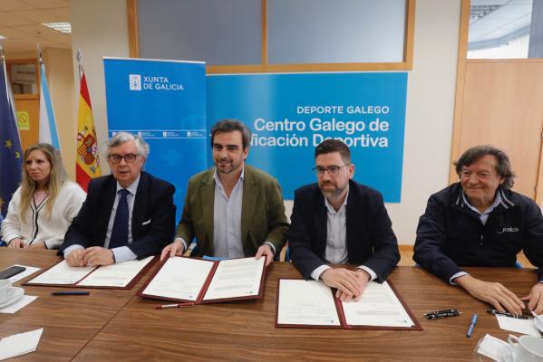 La Xunta colaborará con la Confederación de Empresarios de Galicia para favorecer la inserción laboral de los deportistas de alto nivel