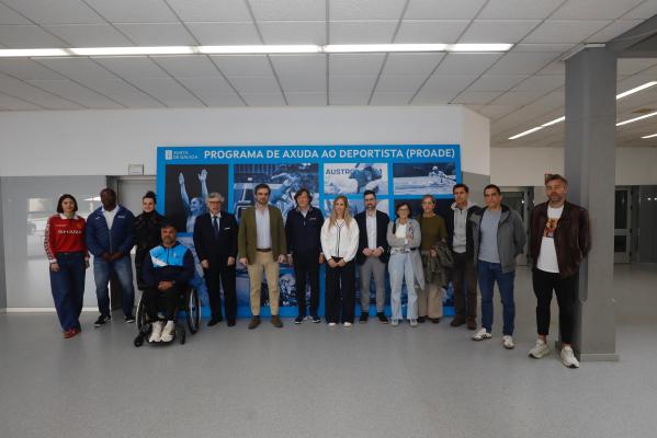 La Xunta colaborará con la Confederación de Empresarios de Galicia para favorecer la inserción laboral de los deportistas de alto nivel
