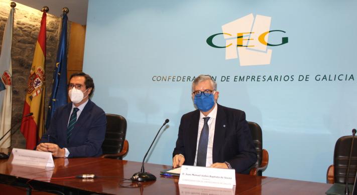 Antonio Garamendi visita a CEG