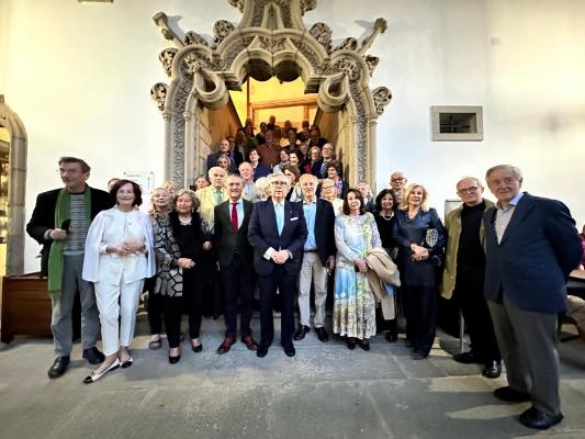 O presidente da CEG acompaña a EBTS Francia para coñecer os proxectos dos pazos de Galicia e intercambiar boas prácticas 
