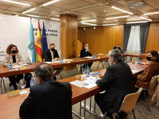 Reunión co Delegado do Goberno en Galicia