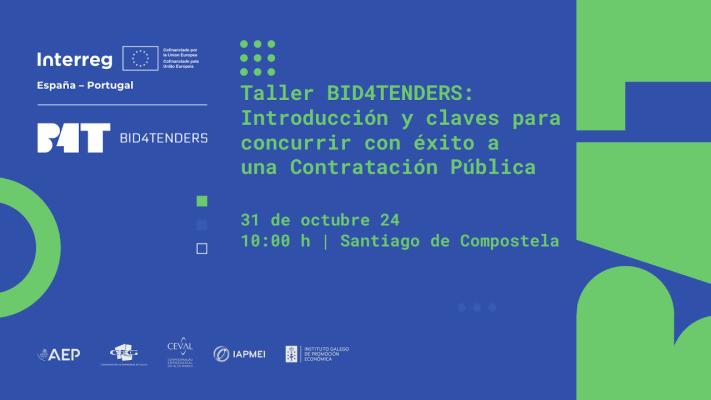 Taller BID4TENDERS: Introducción y claves para concurrir con éxito en la Contratación Pública