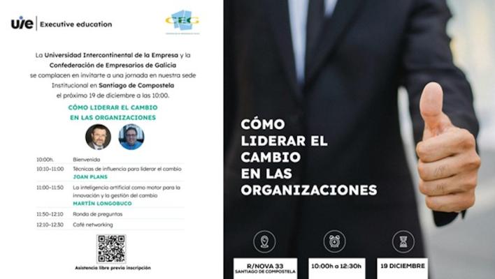 Evento: Cómo liderar el cambio en las organizaciones