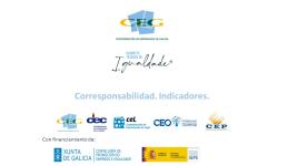 Corresponsabilidad. Indicadores.