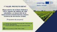 Primer taller de cooperación transfronteriza España-Portugal de promoción de la Dieta Atlántica