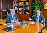 La CEG aborda con el alcalde de Vigo el papel de la ciudad olívica como uno de los ejes empresariales de Galicia