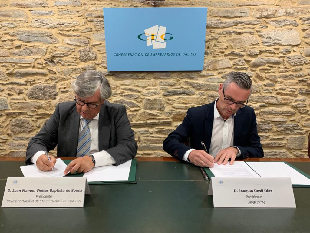 Firma Convenio de colaboración CEG LIbredón