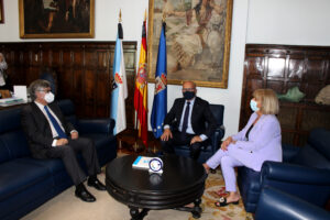 Reunión con el presidente de la Diputación de Ourense