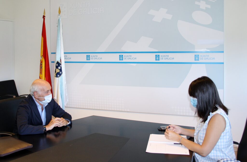 Reunión de Antonio Fontenla y María Jesús Lorenzana