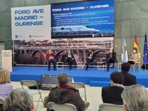 Foro de la Xunta sobre la llegada del AVE a Galicia