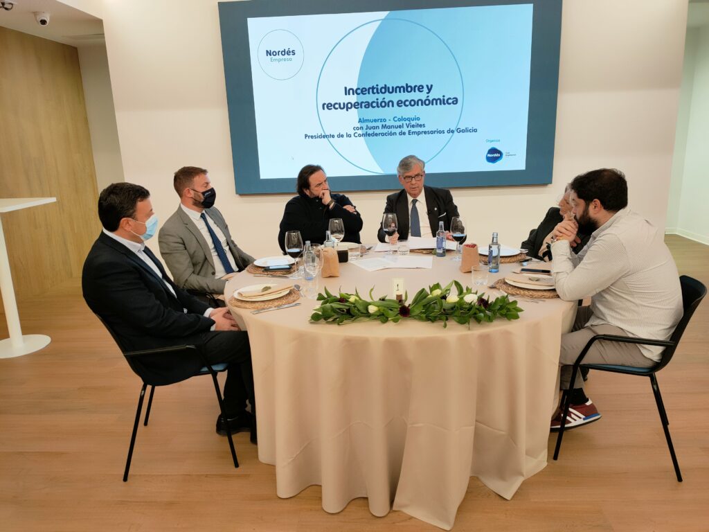 Almuerzo-coloquio en Nordés Club Empresarial