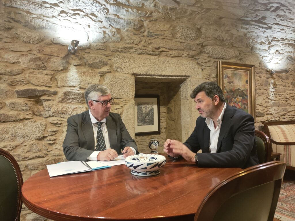 La CEG se reúne con el candidato del PSdeG-PSOE al Parlamento Europeo