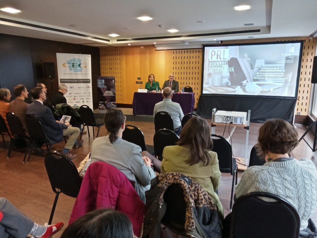 A CEG destaca a necesidade de afondar en medidas que reduzan o absentismo a través do seu control e da prevención dos riscos psicosociais 