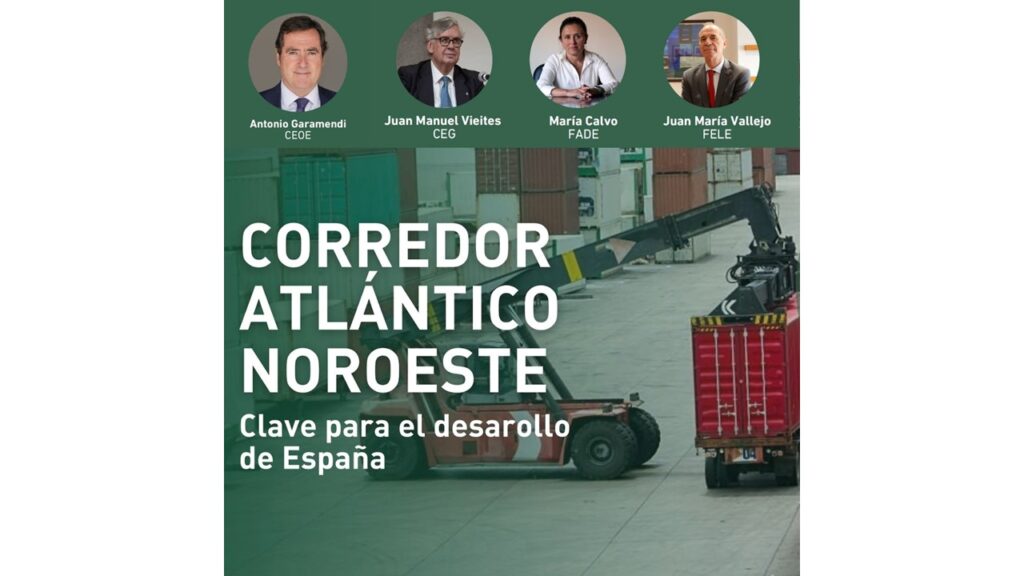O noroeste reivindica en Madrid o Corredor Atlántico como elemento clave para o desenvolvemento de España