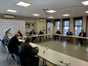 Reuniones teleméticas del Comité Ejecutivo y de la Junta Directiva de la CEG en el edificio multiusos de CEGASAL