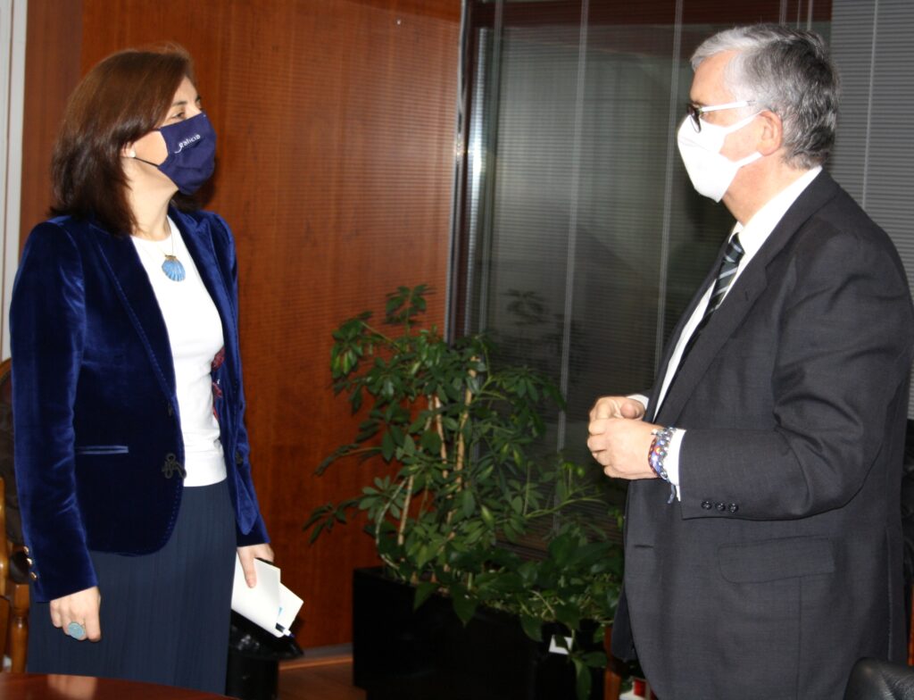 Reunión coa conselleira de Medio Ambiente
