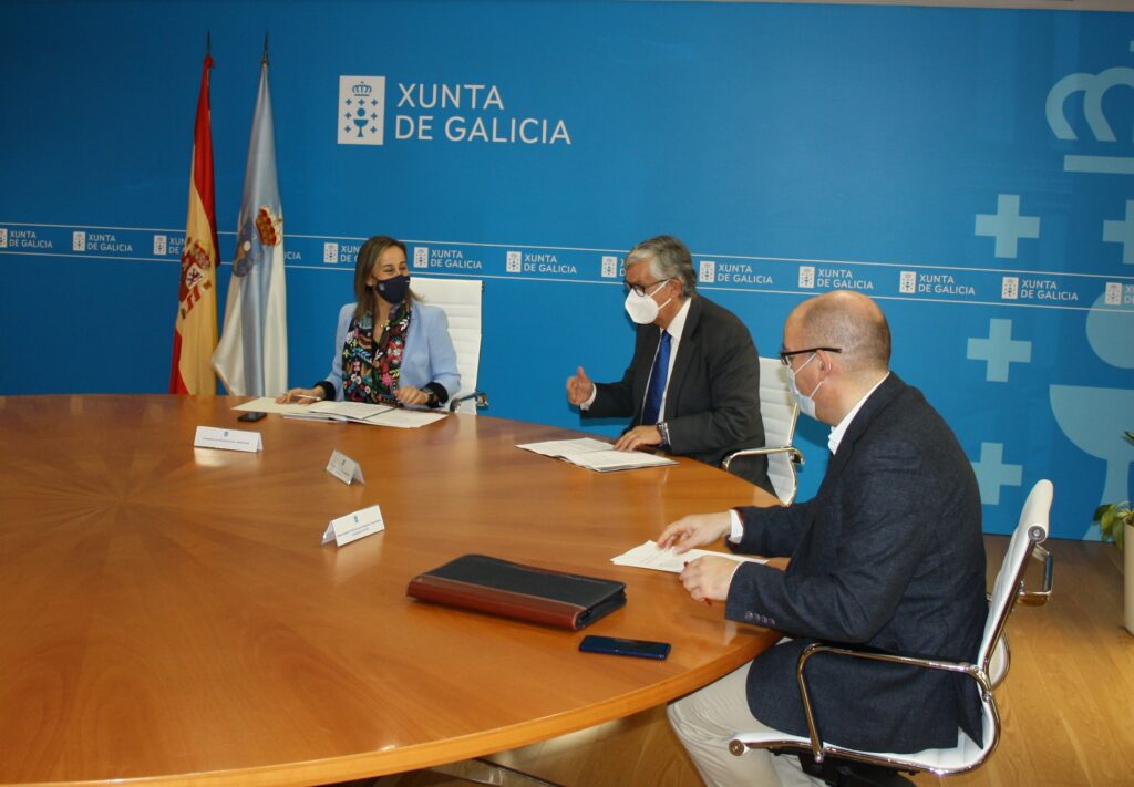 Reunión de Juan Vieites con Ethel Vázquez