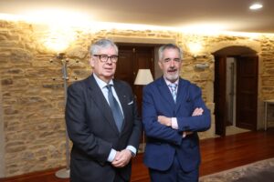 A CEG presenta ao candidato de Vox á Xunta as súas propostas en materia fiscal e abordan a unidade de mercado en España