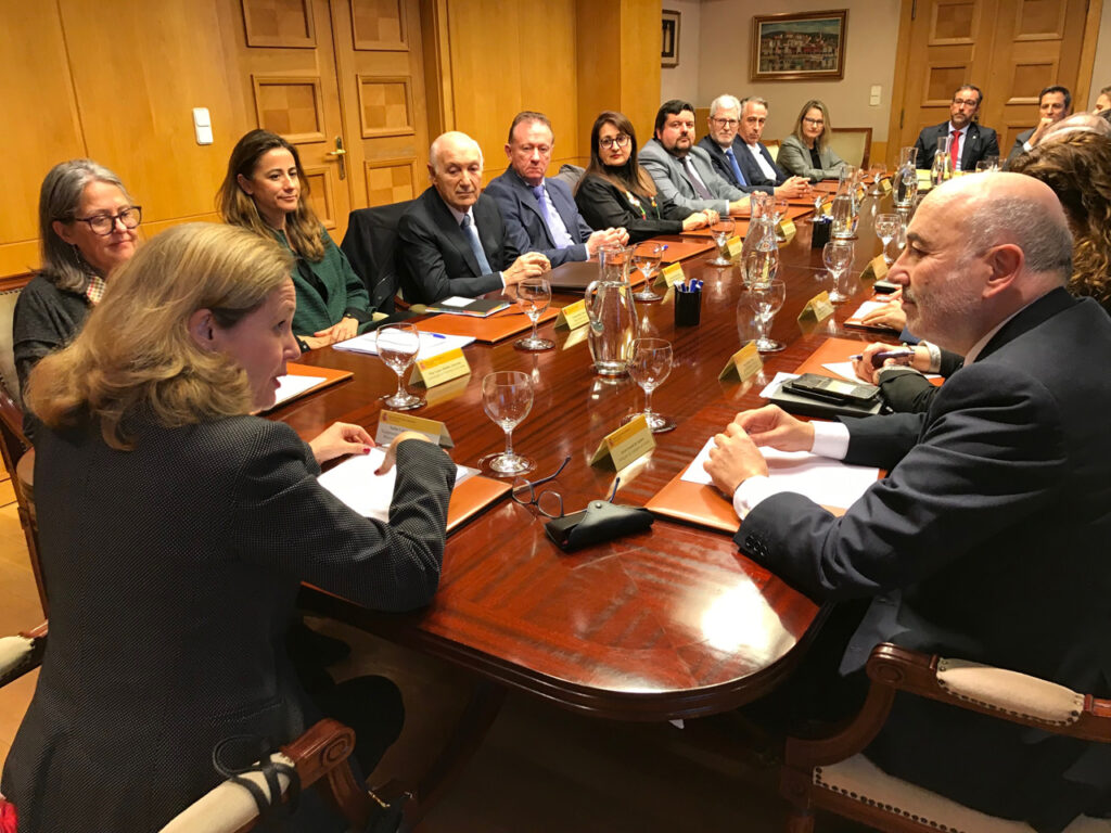 Visita Nadia Calviño a A Coruña