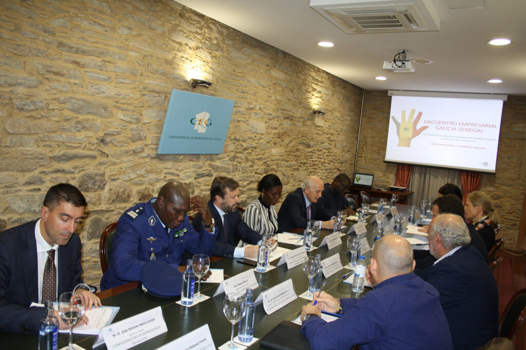 Visita na CEG da Embaixadora de España en Senegal