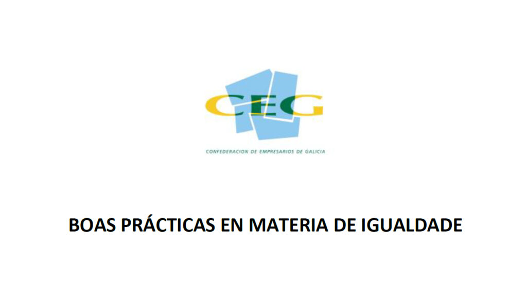 Boas prácticas en materia de igualdade