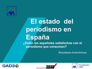 El estado del periodismo en España