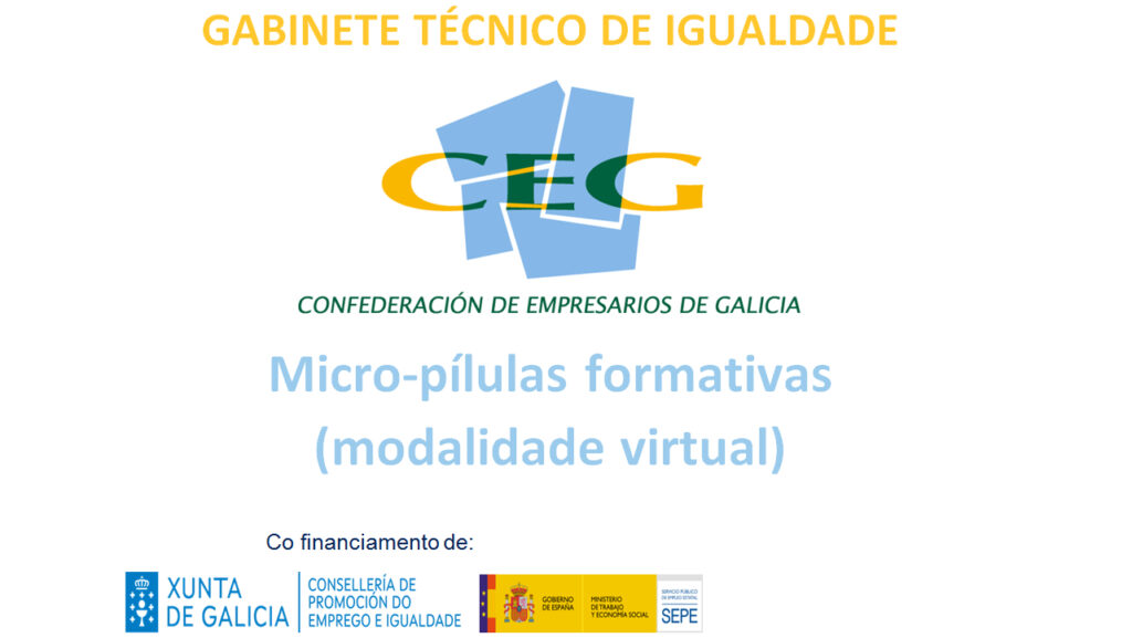Material formación Micro-píldoras Igualdad