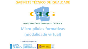 Material formación Micro-píldoras Igualdad
