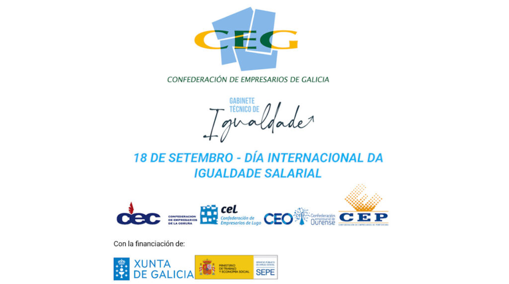 18 de setembro - Día Internacional da Igualdade Salarial